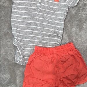 Gray,Red Striped Shorts Set,Nike sleepers,Carters sweatshirt,playset